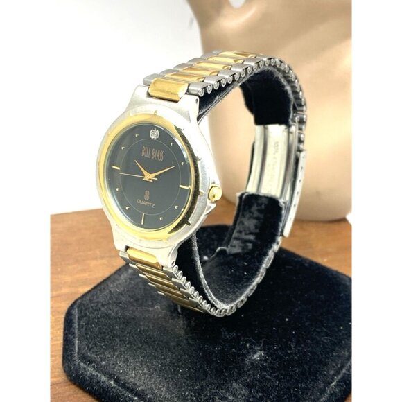 Bill Blass Women\'s Watch Black Dial Diamond Quartz Two Tone Stainless Steel 33mm main image 6